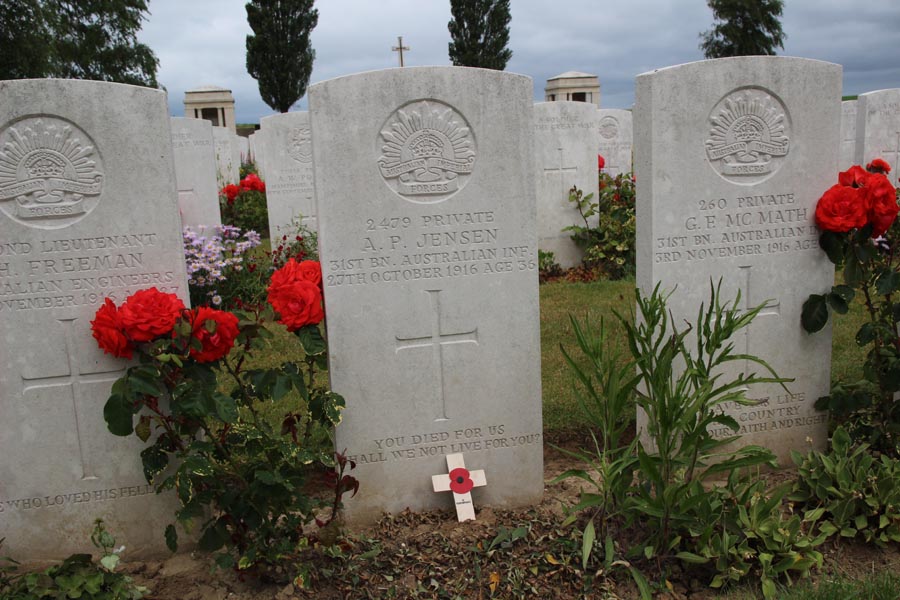 AIF Burial Ground, Flers