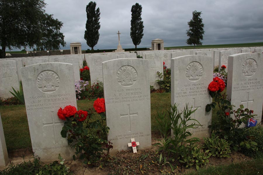 AIF Burial Ground, Flers