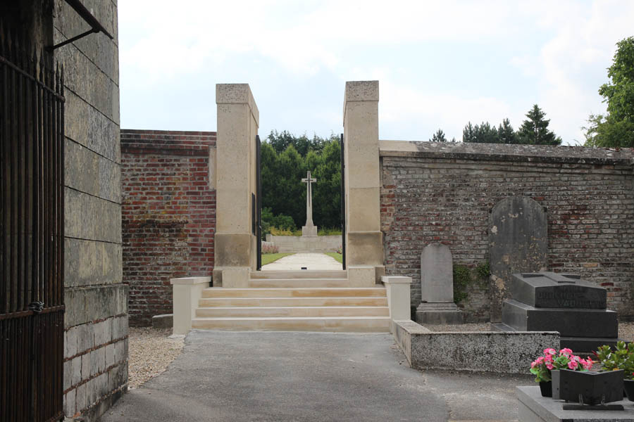 Doullens Communal Cemetery Extension No 1
