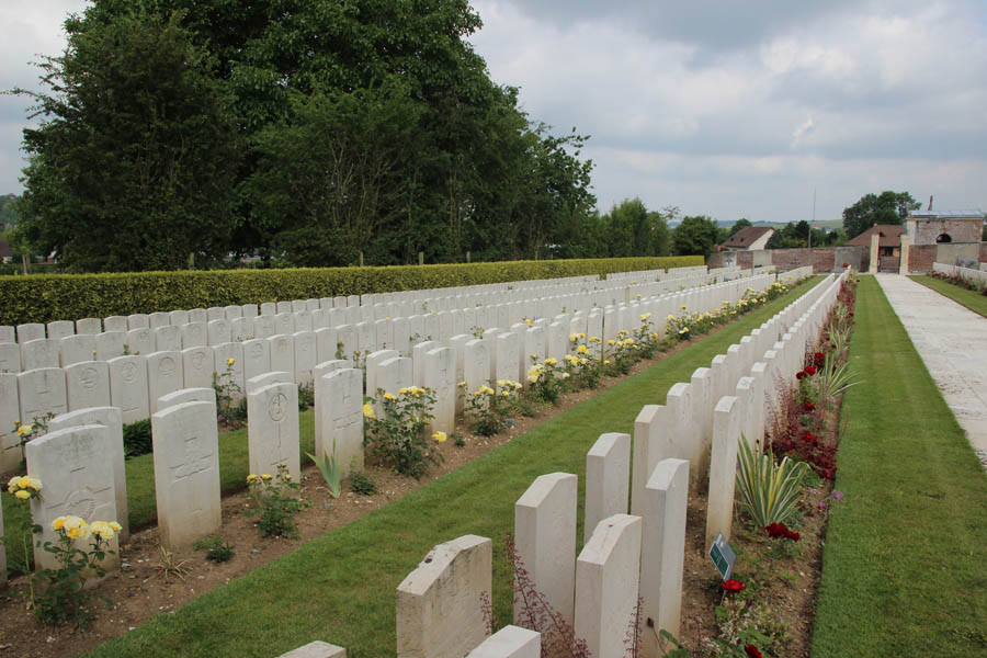 Doullens Communal Cemetery Extension No 1